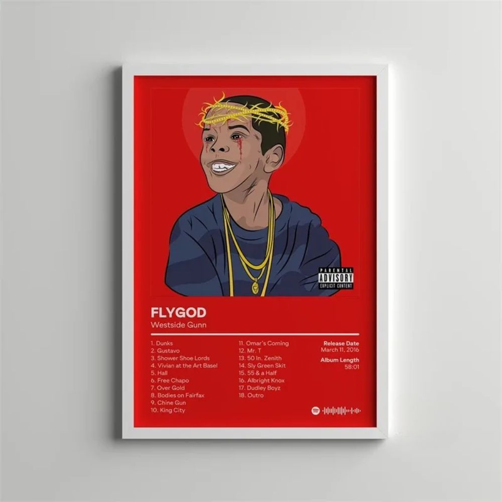 Flygod Westside Gunn Wall Art