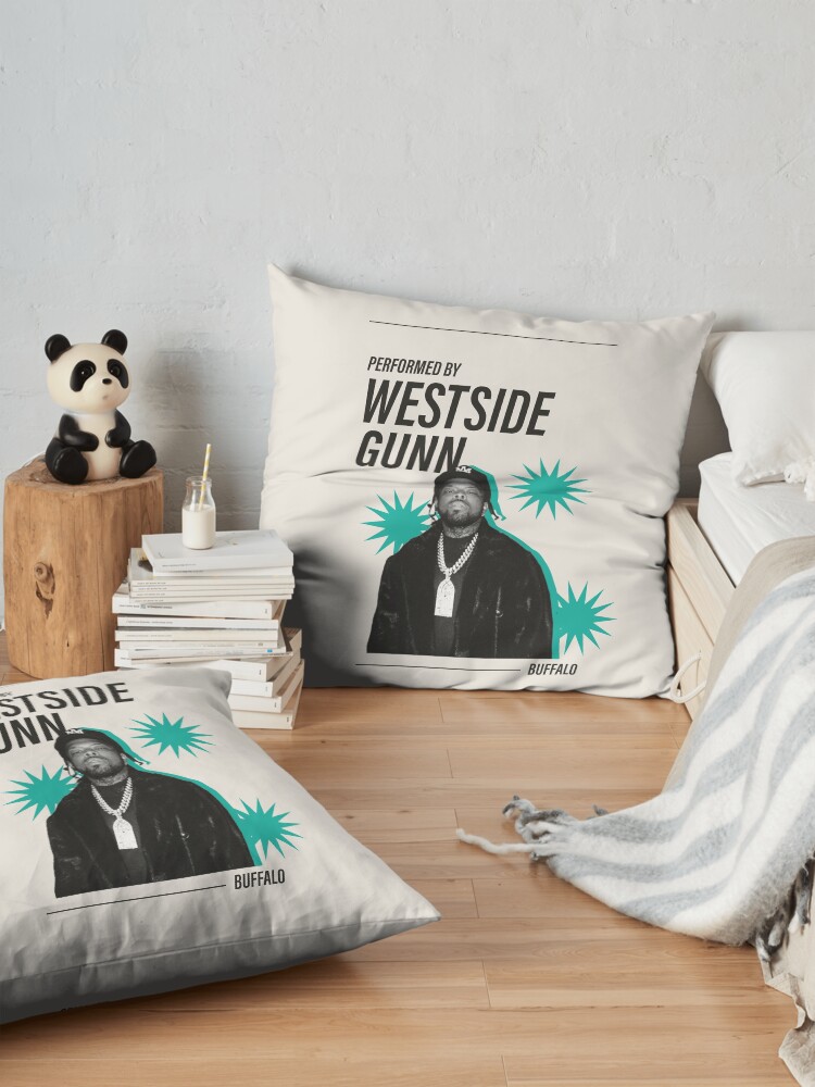 Performed By Westside Gunn Throw Pillow - Image 2