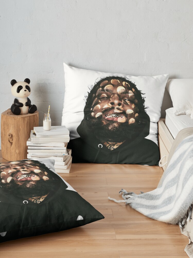 Westside Gunn Hitler Wears Hermes 8 Side B Throw Pillow - Image 2