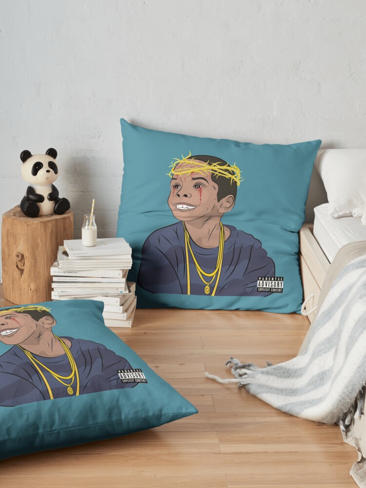 Flygod Westside Gunn Rapper Throw Pillow - Image 2
