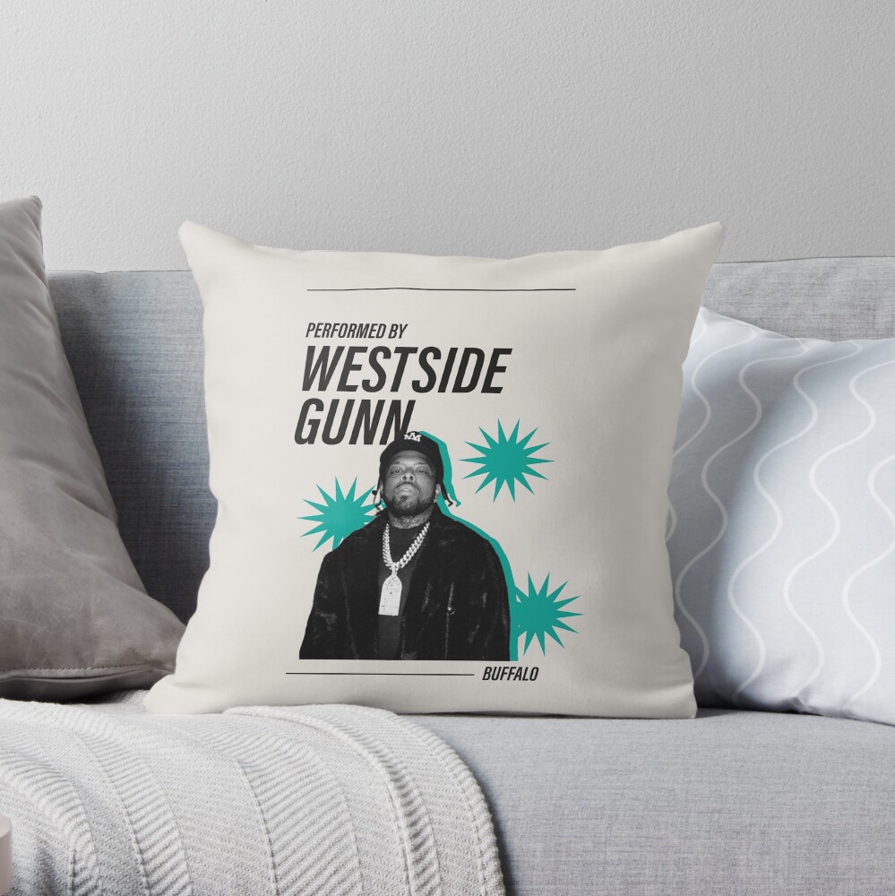 Performed By Westside Gunn Throw Pillow