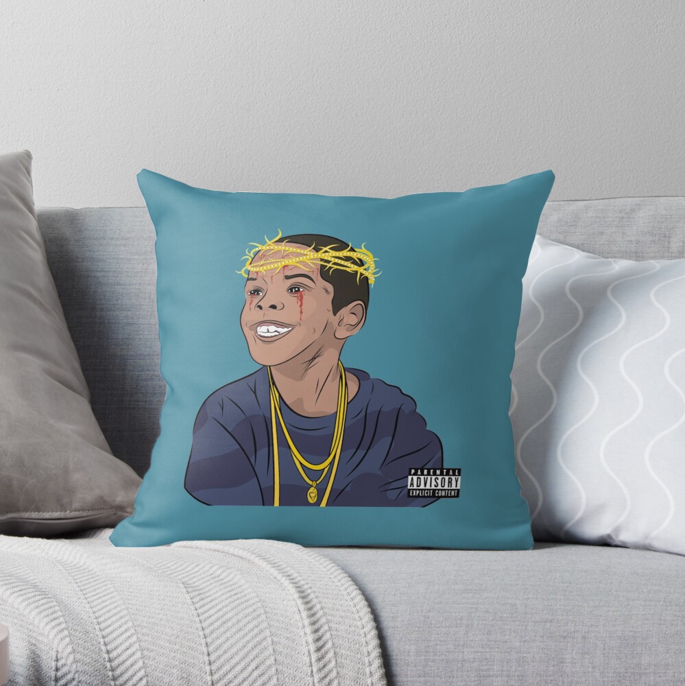 Flygod Westside Gunn Rapper Throw Pillow